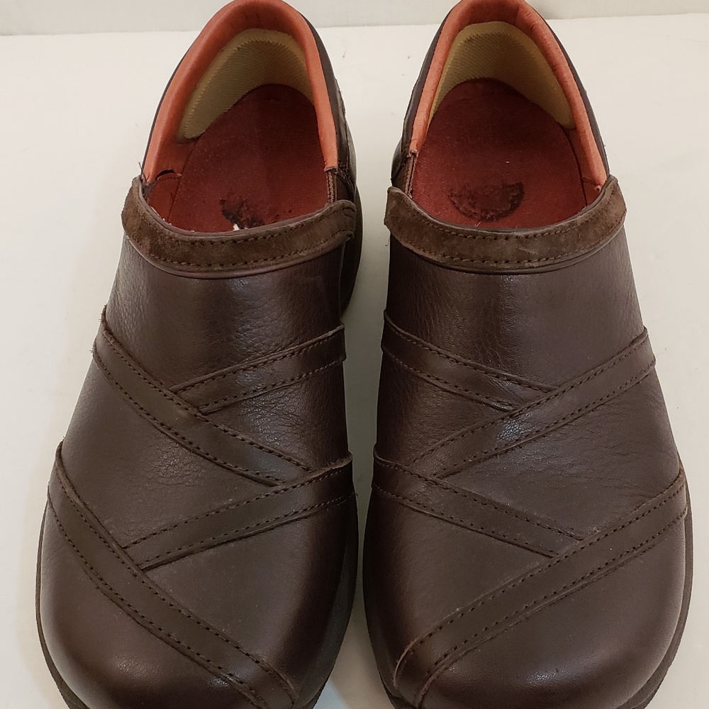 MERRELL Women's Primo Patch Clog sz 8 Brown